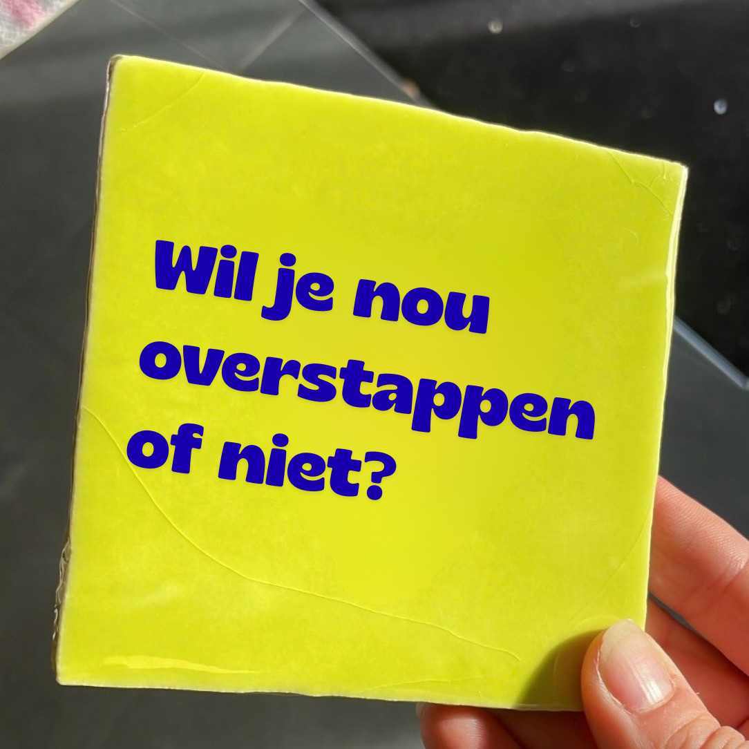 Overstappen of niet