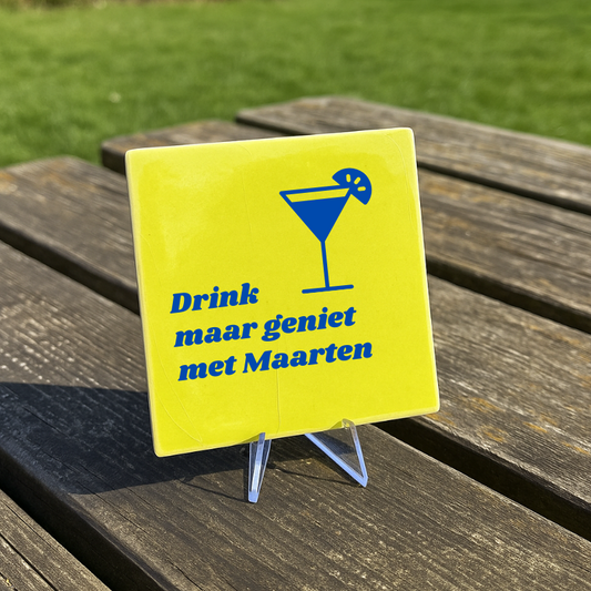 Drink maar geniet met Maarten