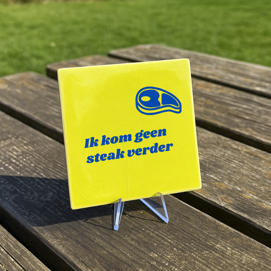 Ik kom geen steak verder