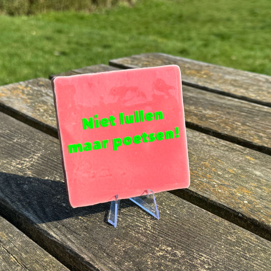 Nicht quatschen, sondern machen!
